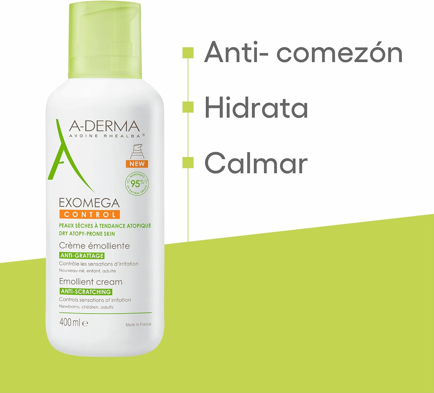A-Derma Exomega Control Crema Hidratante 400ml