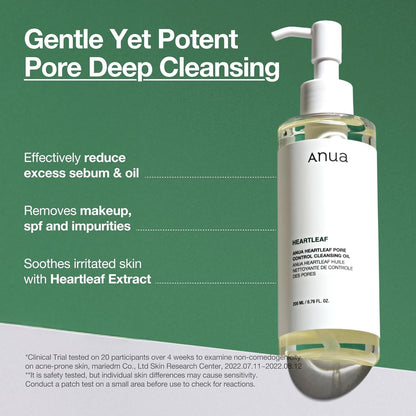 ANUA Heartleaf Pore Control Cleansing Oil 200ml