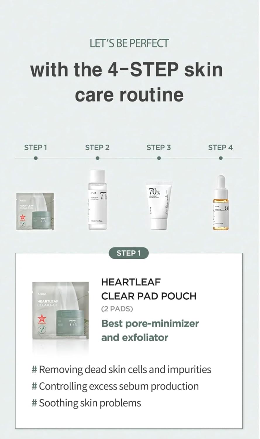 ANUA Heartleaf Soothing Trial Kit