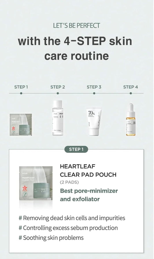 ANUA Heartleaf Soothing Trial Kit