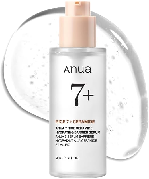 ANUA Rice 7 Ceramide Hydrating Barrier Serum 50ml