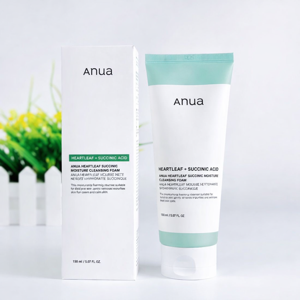 ANUA Heartleaf Succinic Cleansing Foam 150ml