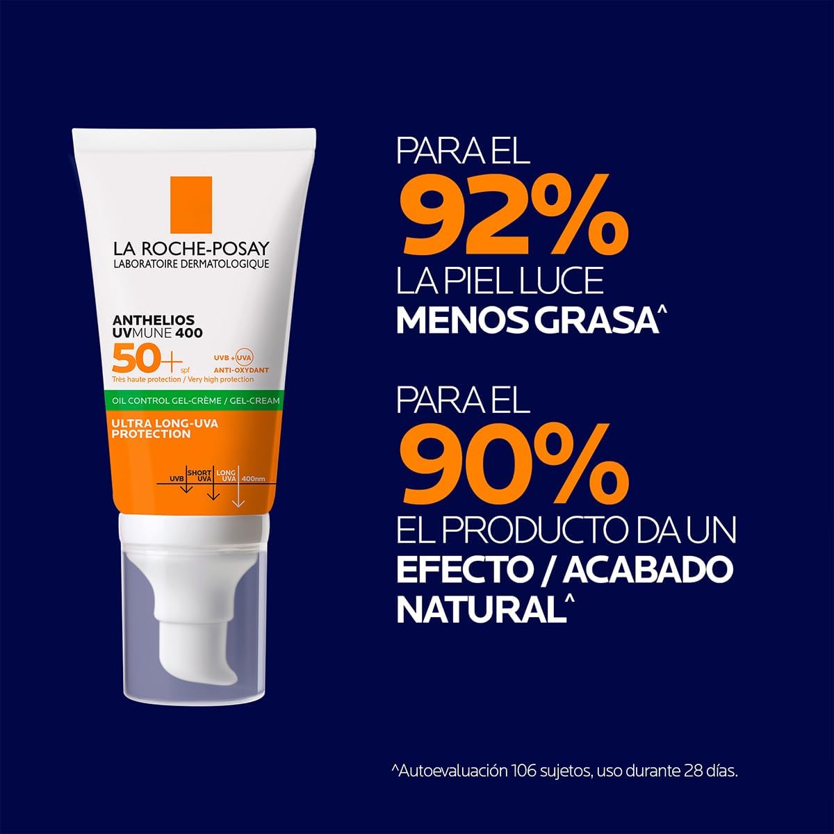 La Roche-Posay UVMUNE 400 Oil Control Gel Crema SPF50+ 50ml