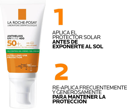 La Roche-Posay UVMUNE 400 Oil Control Gel Crema SPF50+ 50ml