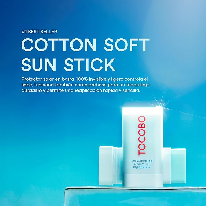 TOCOBO Cotton Soft Sun Stick SPF50 19g