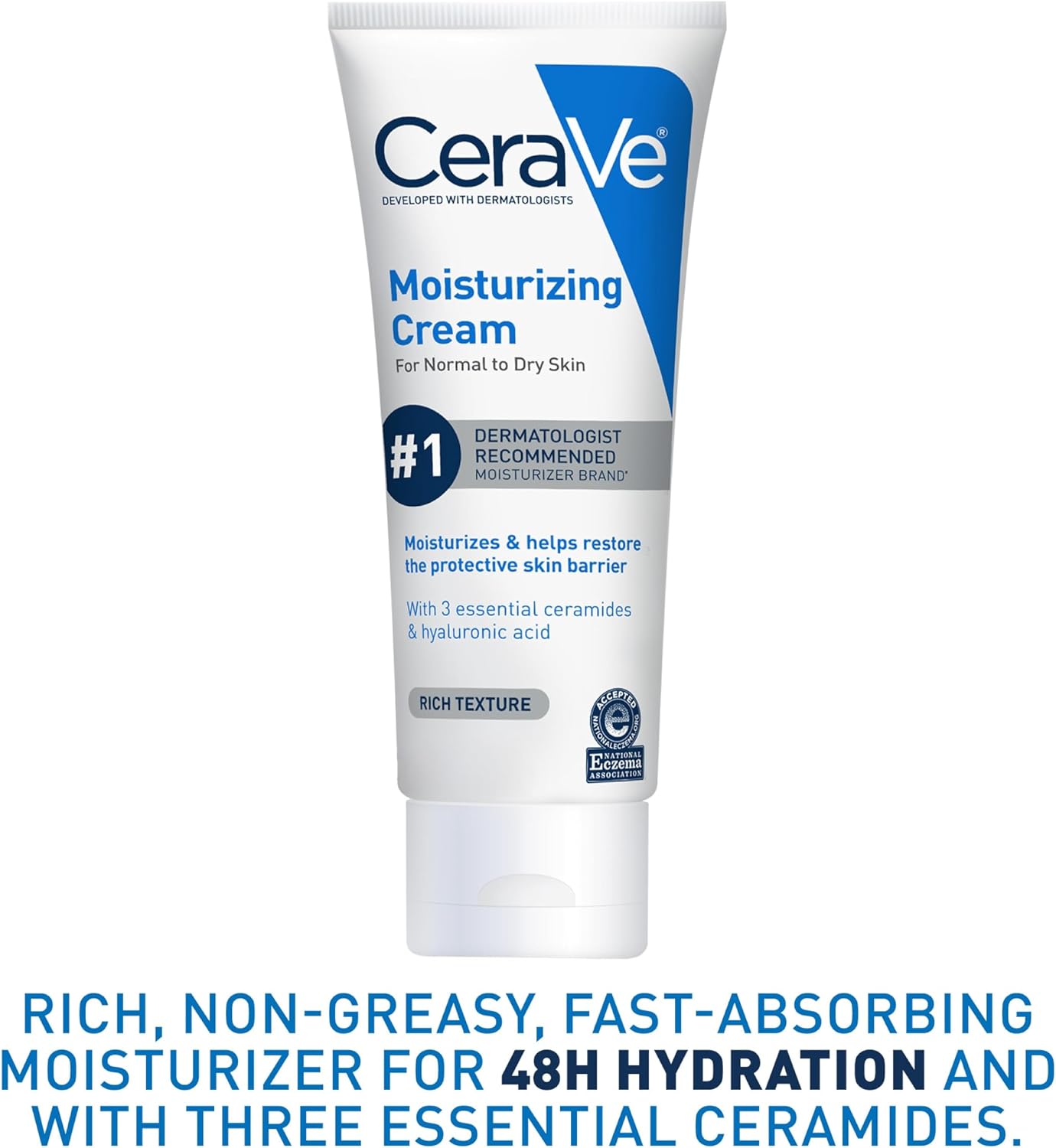 CeraVe Crema Hidratante 236ml – Piel Normal a Seca