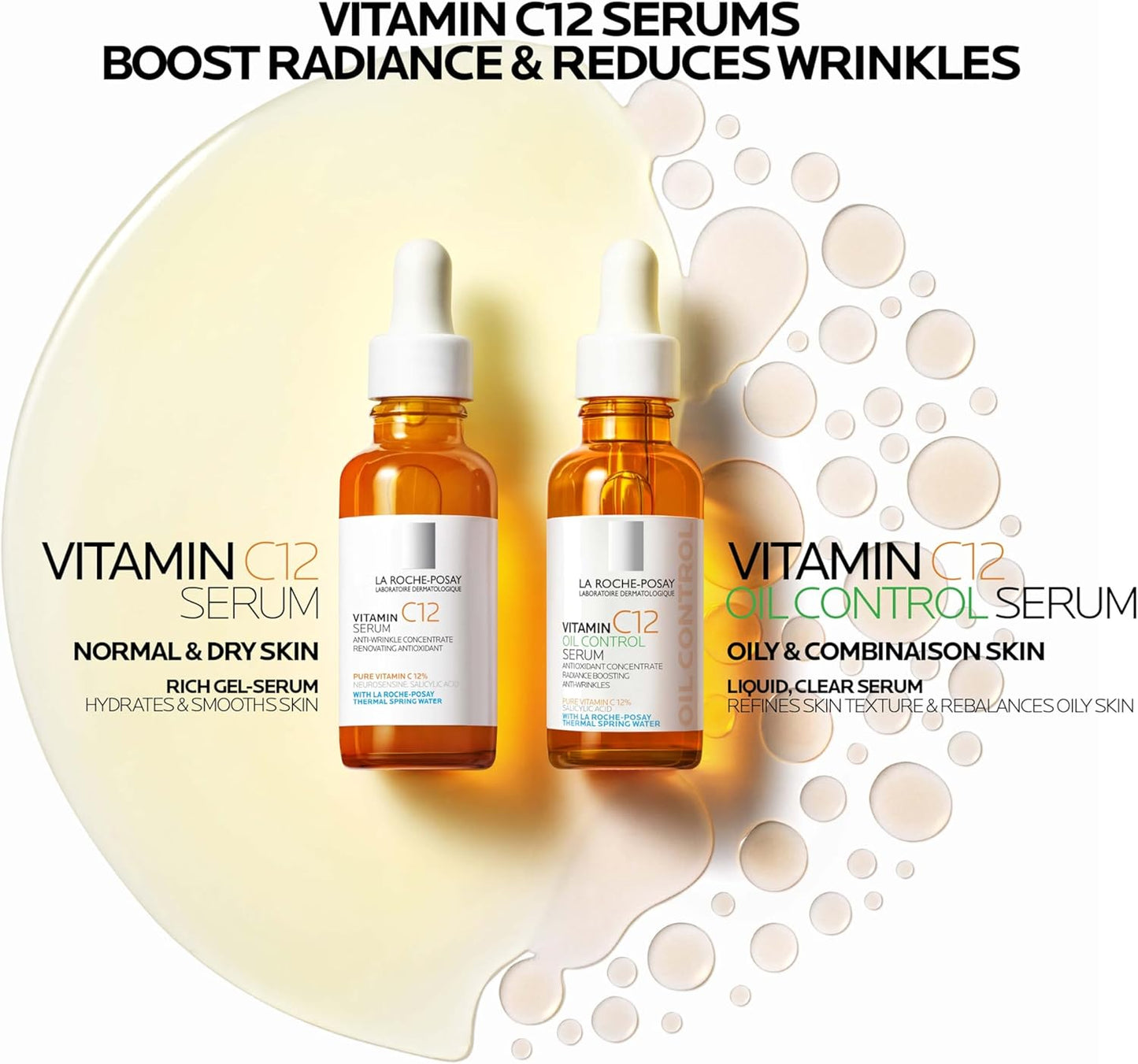 La Roche-Posay Pure Vitamin C10 Serum – Luminosidad y Antioxidante